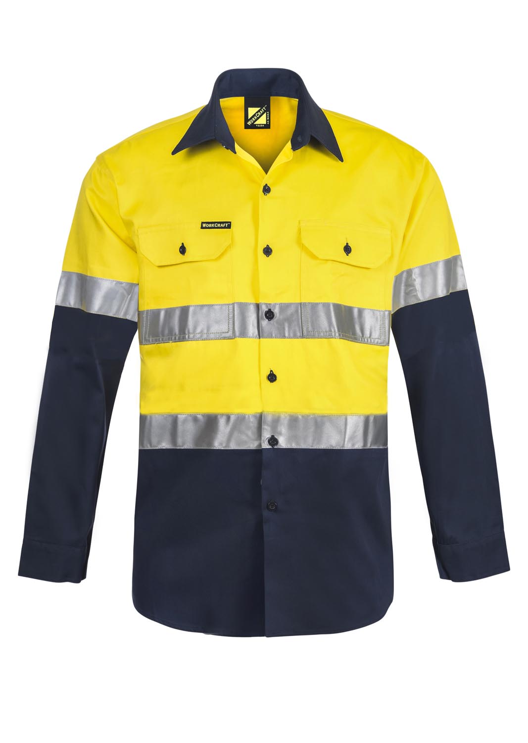 Men's Long Sleeve Hi-Vis with Reflective