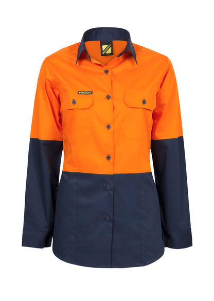 Women Hi-VIs Long Sleeve Shirt