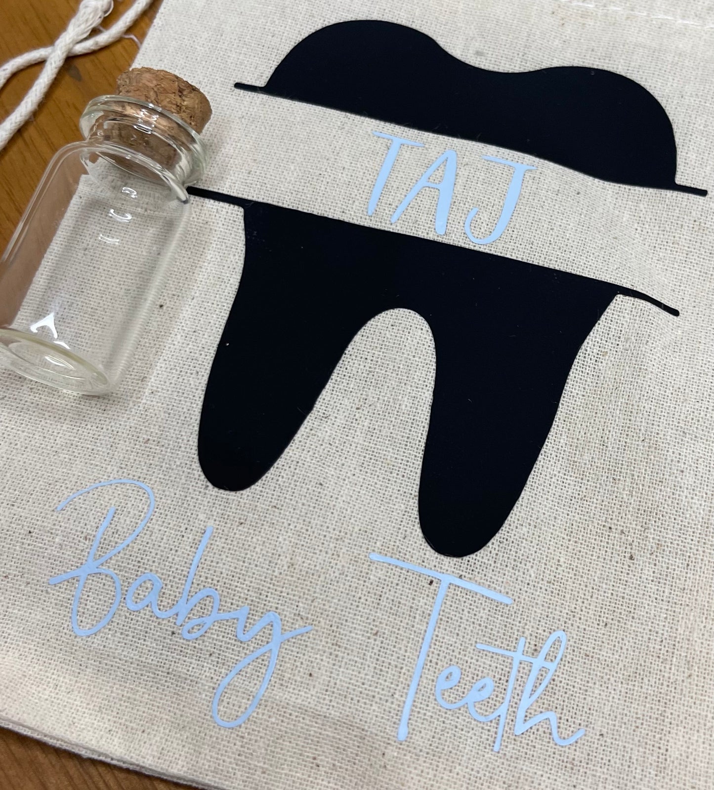 Baby Teeth Keepsake Bag