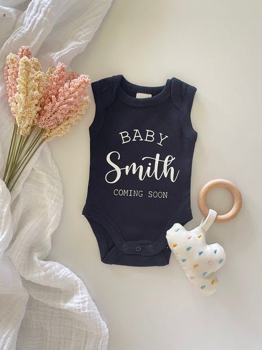 Pregnancy Announcement Onesie